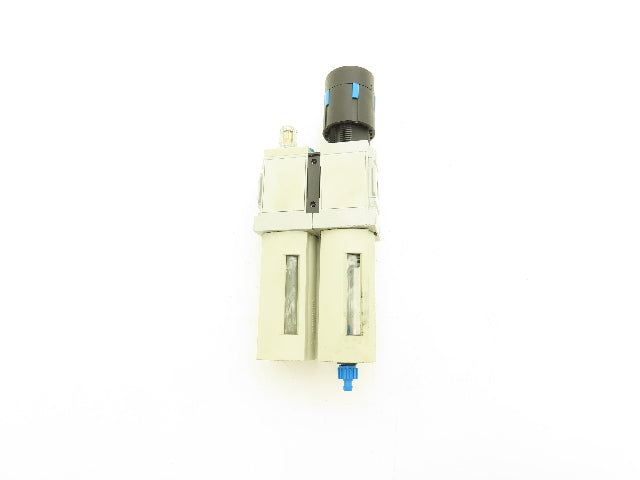 Festo MS4-LFR-1/4-D7-E-R-M-AS 1/4" Air Line Filter Regulator Lubricator Combo
