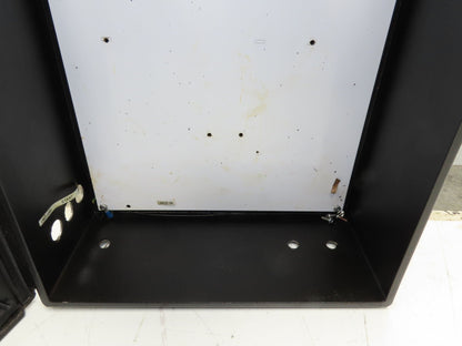 Electrical Enclosure 16x14x8" Wall Mount Control Panel Power Coat Black