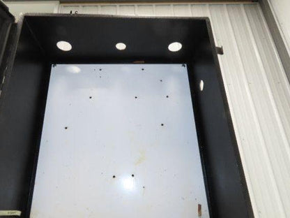Electrical Enclosure 16x14x8" Wall Mount Control Panel Power Coat Black