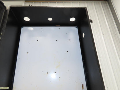 Electrical Enclosure 16x14x8" Wall Mount Control Panel Power Coat Black