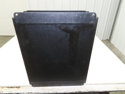 Electrical Enclosure 16x14x8" Wall Mount Control Panel Power Coat Black