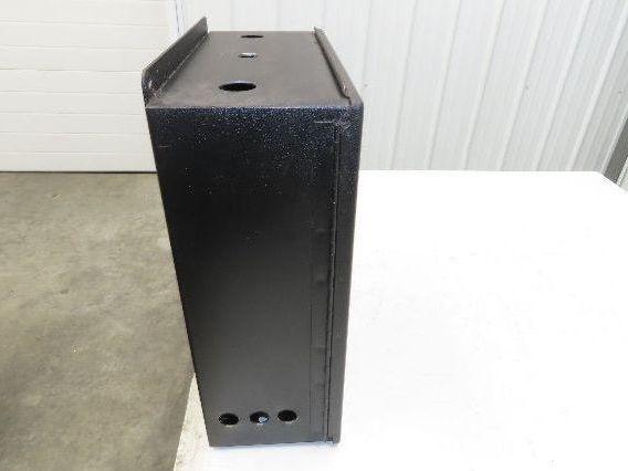 Electrical Enclosure 16x14x8" Wall Mount Control Panel Power Coat Black