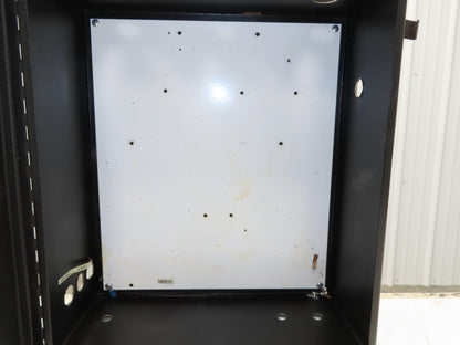Electrical Enclosure 16x14x8" Wall Mount Control Panel Power Coat Black