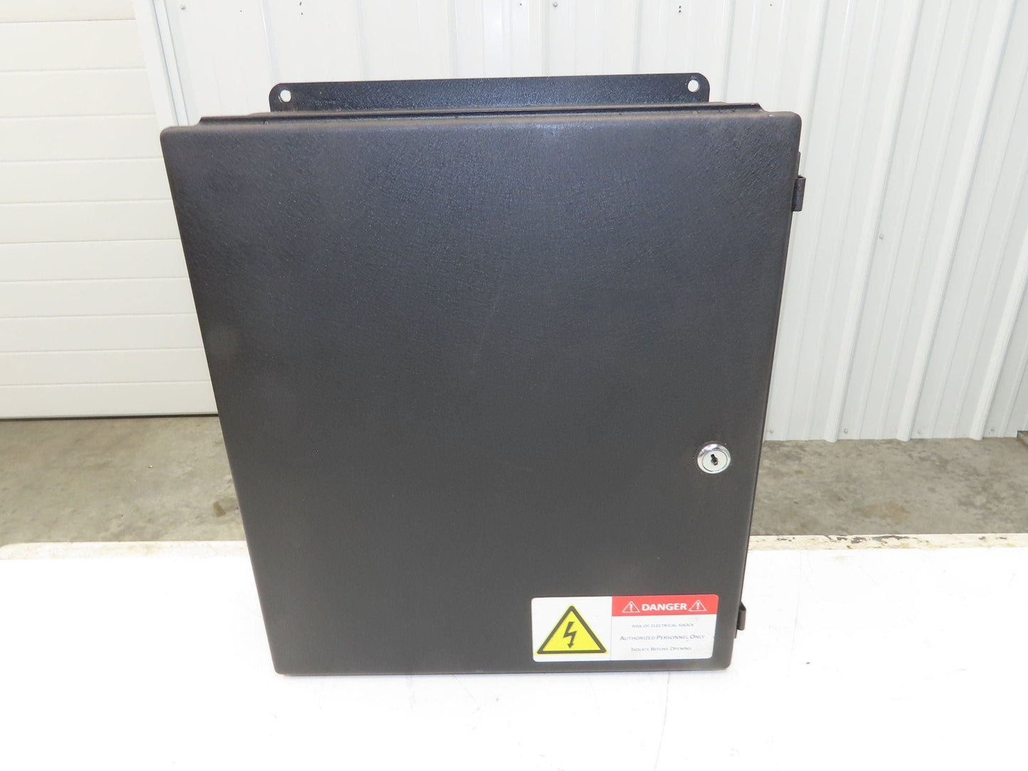 Electrical Enclosure 16x14x8" Wall Mount Control Panel Power Coat Black