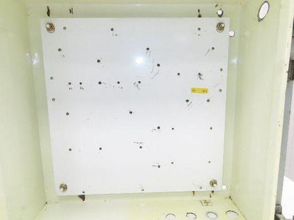 Hoffman A202008LP Electrical Enclosure Control Panel 20x20x8" Back Plate JIC