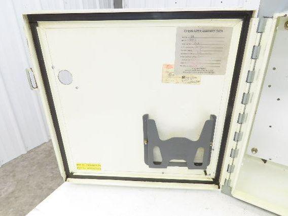 Hoffman A202008LP Electrical Enclosure Control Panel 20x20x8" Back Plate JIC