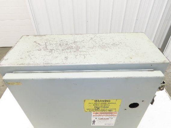 Hoffman A202008LP Electrical Enclosure Control Panel 20x20x8" Back Plate JIC
