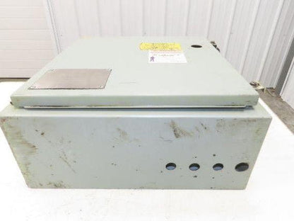 Hoffman A202008LP Electrical Enclosure Control Panel 20x20x8" Back Plate JIC