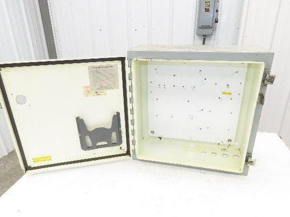 Hoffman A202008LP Electrical Enclosure Control Panel 20x20x8" Back Plate JIC