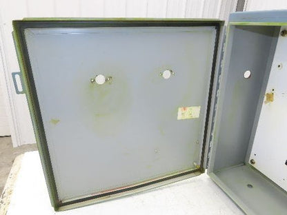 Hoffman A242408LP Electrical Enclosure Control Panel 24x24x8" Backplate JIC