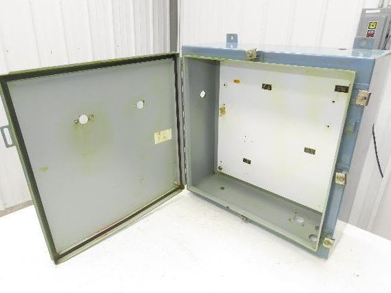 Hoffman A242408LP Electrical Enclosure Control Panel 24x24x8" Backplate JIC