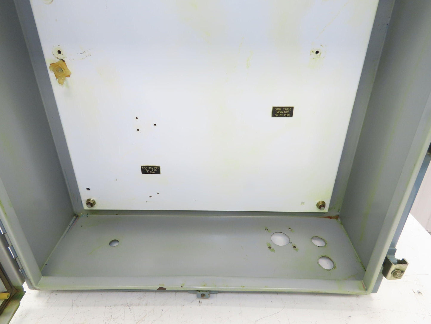 Hoffman A242408LP Electrical Enclosure Control Panel 24x24x8" Backplate JIC