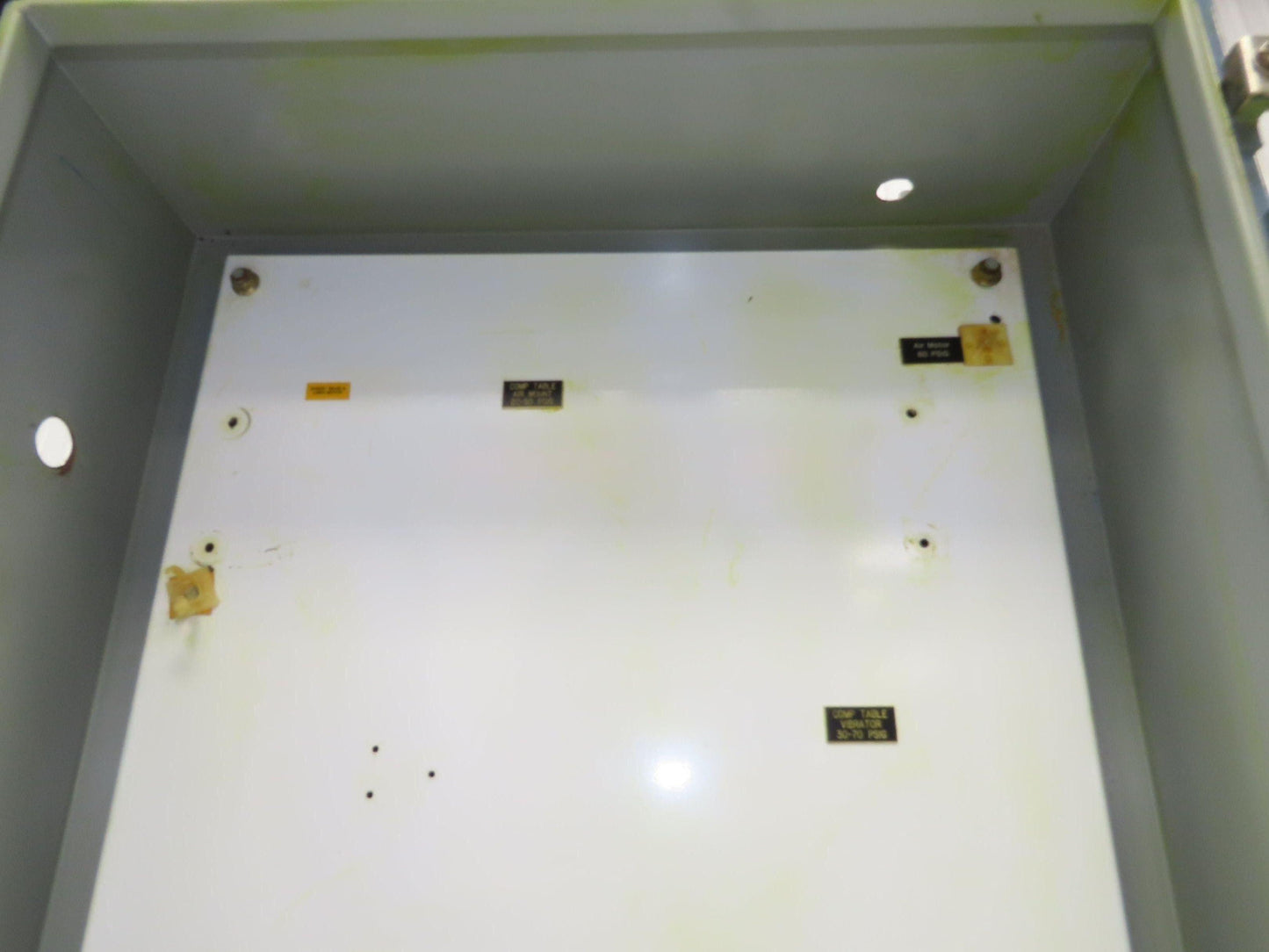 Hoffman A242408LP Electrical Enclosure Control Panel 24x24x8" Backplate JIC