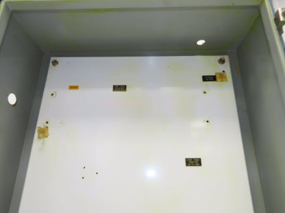 Hoffman A242408LP Electrical Enclosure Control Panel 24x24x8" Backplate JIC