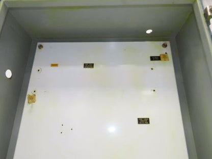 Hoffman A242408LP Electrical Enclosure Control Panel 24x24x8" Backplate JIC