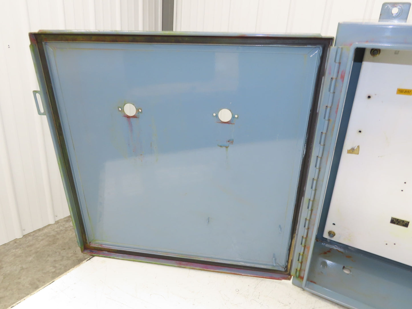 Hoffman A242408LP Electrical Enclosure Control Panel 24x24x8" Backplate JIC