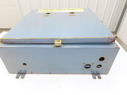Hoffman A242408LP Electrical Enclosure Control Panel 24x24x8" Backplate JIC