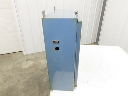 Hoffman A242408LP Electrical Enclosure Control Panel 24x24x8" Backplate JIC