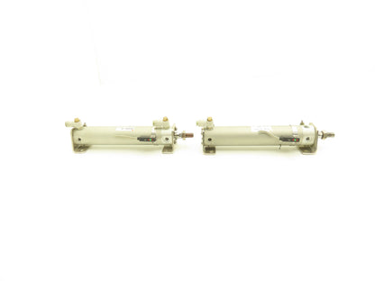 SMC CDG1BA32-125 Pneumatic Double Acting Round Cylinder 125mm Stroke Lot of 2