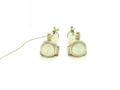 SMC CD76E40-100C-B Pneumatic Double Acting Round Cylinder 100mm Stroke Lot of 2