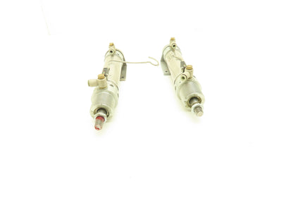 SMC CD76E40-100C-B Pneumatic Double Acting Round Cylinder 100mm Stroke Lot of 2