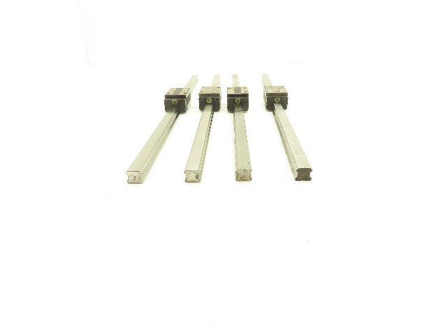 THK SHS15R Linear Bearing Block LM Guide Rail 15mm x 460mm 18"L Lot of 4