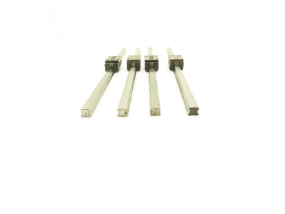 THK SHS15R Linear Bearing Block LM Guide Rail 15mm x 460mm 18"L Lot of 4