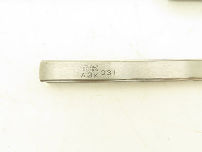 THK SHS15R Linear Bearing Block LM Guide Rail 15mm x 460mm 18"L Lot of 4