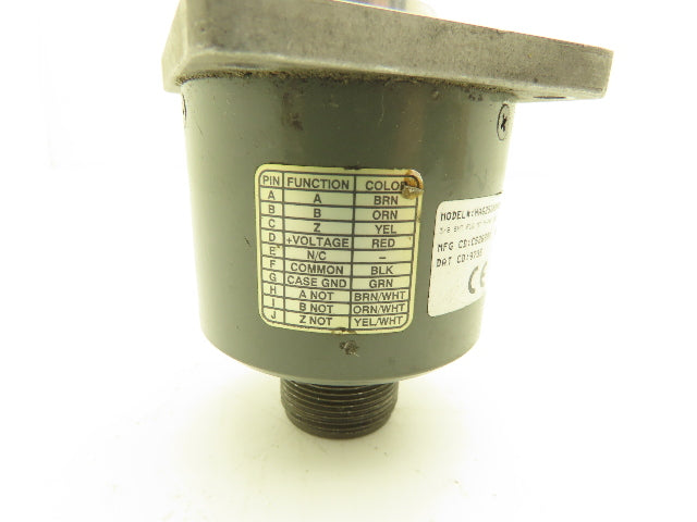 Dynapar HA62520000240 Flange Mounted Rotary Encoder Amphenol 9729 Connector