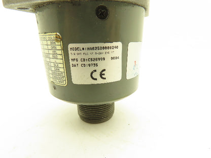 Dynapar HA62520000240 Flange Mounted Rotary Encoder Amphenol 9729 Connector