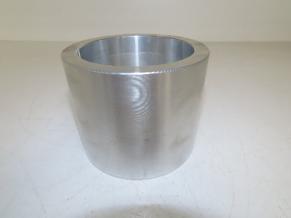 Maxcess Americas Aluminum Shaft Coupler Sleeve 4" ID 5" OD 4" W M6-1.0