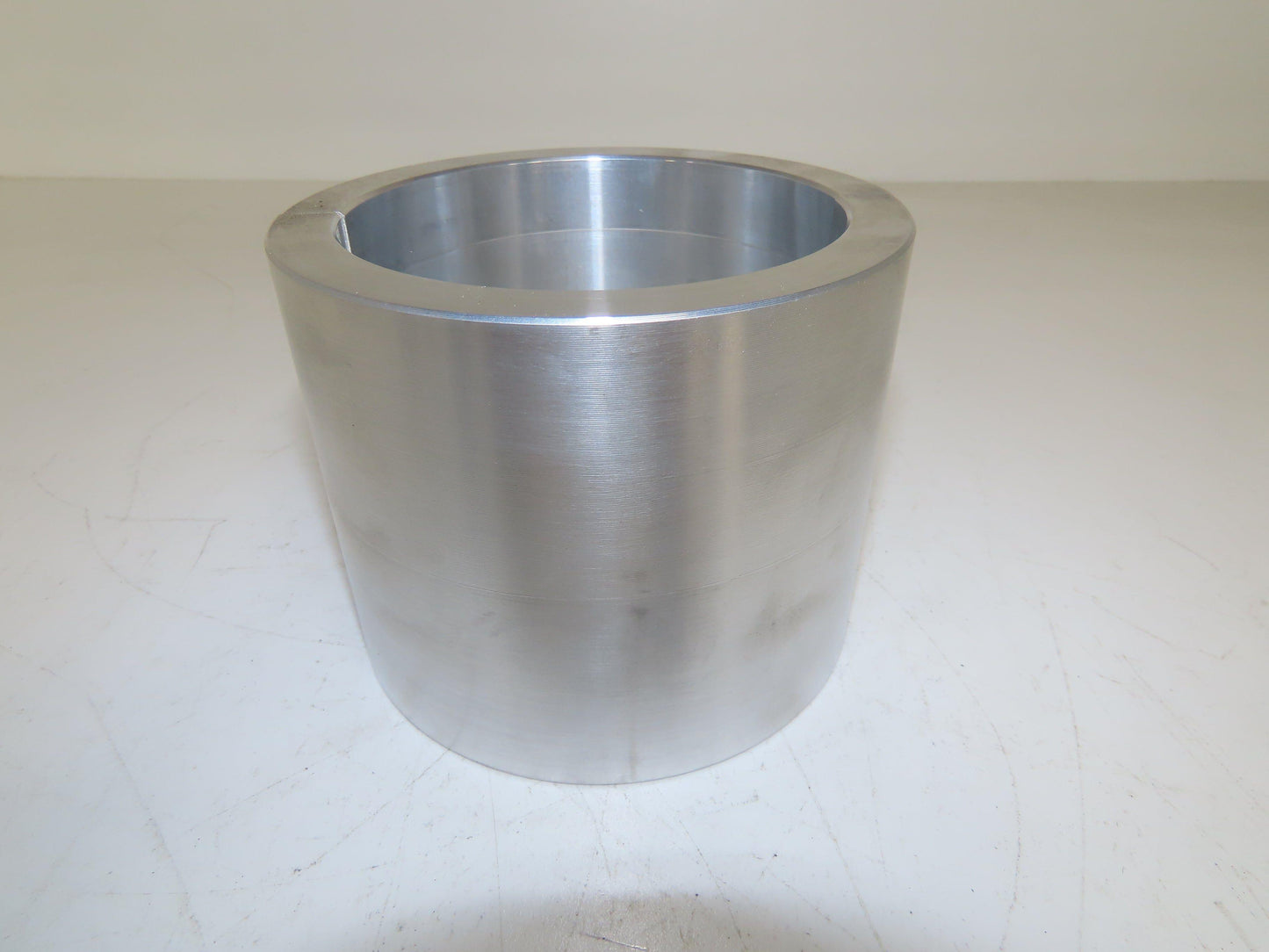 Maxcess Americas Aluminum Shaft Coupler Sleeve 4" ID 5" OD 4" W M6-1.0