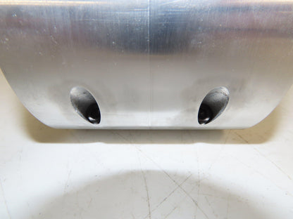 Maxcess Americas Aluminum Shaft Coupler Sleeve 4" ID 5" OD 4" W M6-1.0