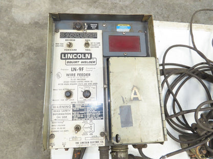 Lincoln LN-9F Squirt Mig Welder Wire Feeder Control Feed 90VDC Motor