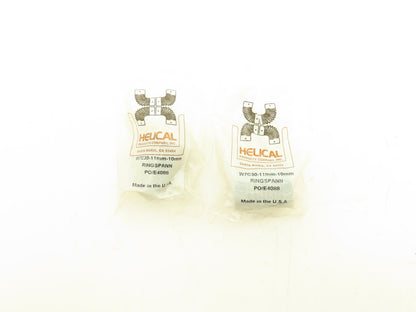 Heli-Cal 11mm-10mm Helical Flexible Shaft Coupling Lot of 2