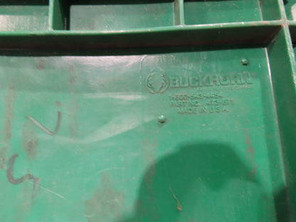 Orbis SO4815-7 Stackable GREEN Plastic Tote Container Bin 48x15x7" Lot of 20