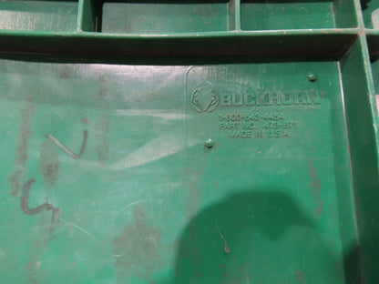 Orbis SO4815-7 Stackable GREEN Plastic Tote Container Bin 48x15x7" Lot of 20