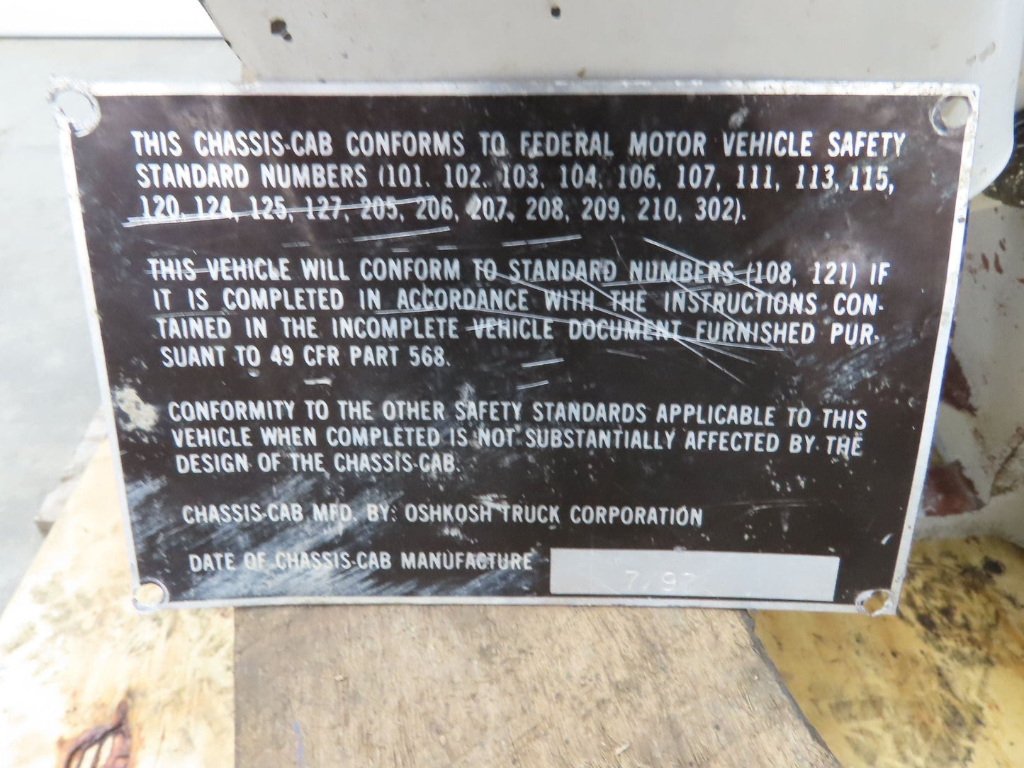 Oshkosh F2146 Rockwell Transfer Case Hi Low Pneumatic Front Wheel Drive
