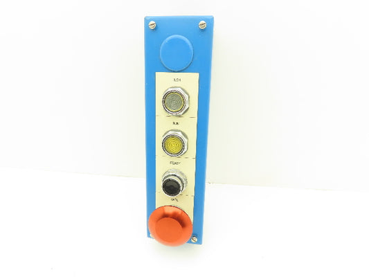 Hoffman E-5PB Push Button Enclosure 5 Hole E-Stop Start