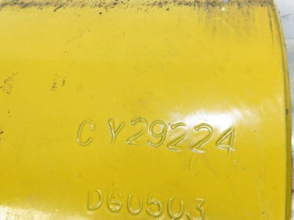 Welded Hydraulic Cylinder 5" Bore 16.65" Stroke Swivel Eye Mount Yellow