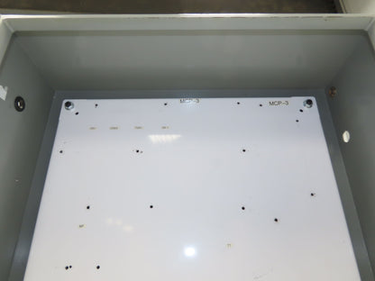 SCE SCE-24H2408LP Electrical Enclosure Junction Box 24x24x8" Type 12 Gray