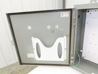 SCE SCE-24H2408LP Electrical Enclosure Junction Box 24x24x8" Type 12 Gray