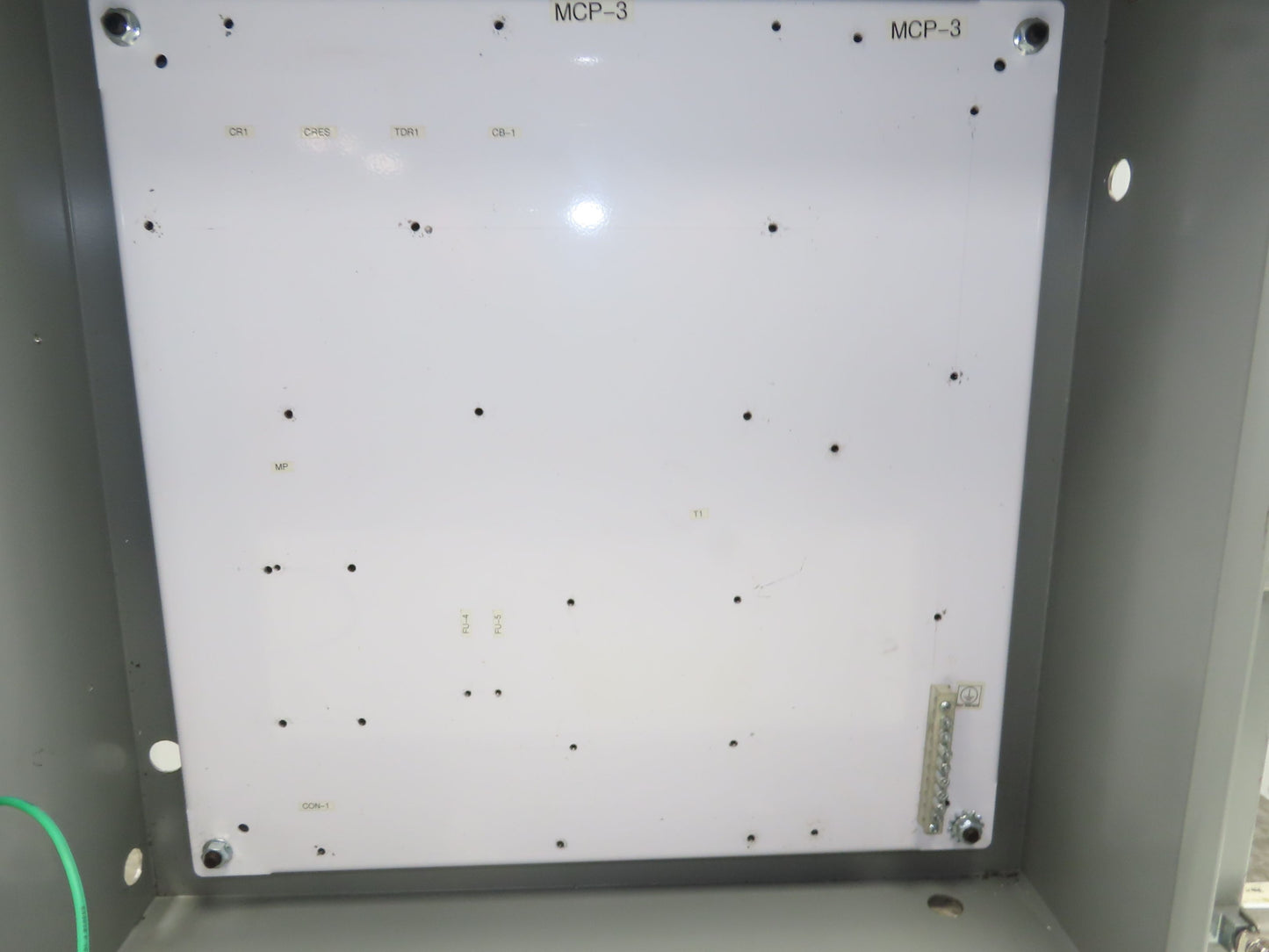 SCE SCE-24H2408LP Electrical Enclosure Junction Box 24x24x8" Type 12 Gray