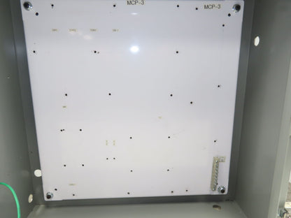 SCE SCE-24H2408LP Electrical Enclosure Junction Box 24x24x8" Type 12 Gray