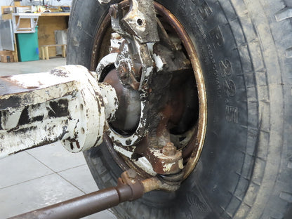 Oshkosh F-2146 Rockwell Front Steering Drive Axle 456 Differential Truck Axle