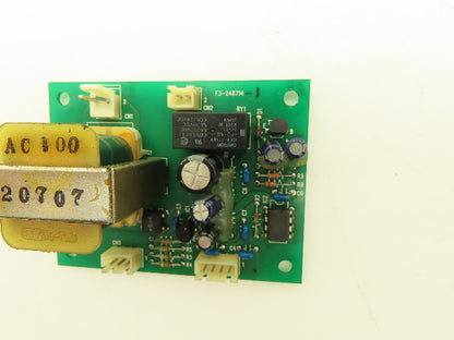 F3-248714-1 Circuit Board TOK51114 100VAC Transformer Omron G6B-1114P-FD-US