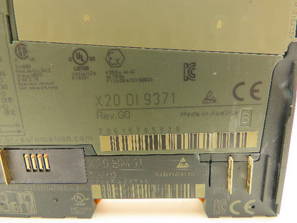 B&R Automation X20 DI 9371 Digital Input Module 12 Digital Inputs Sink Lot of 3