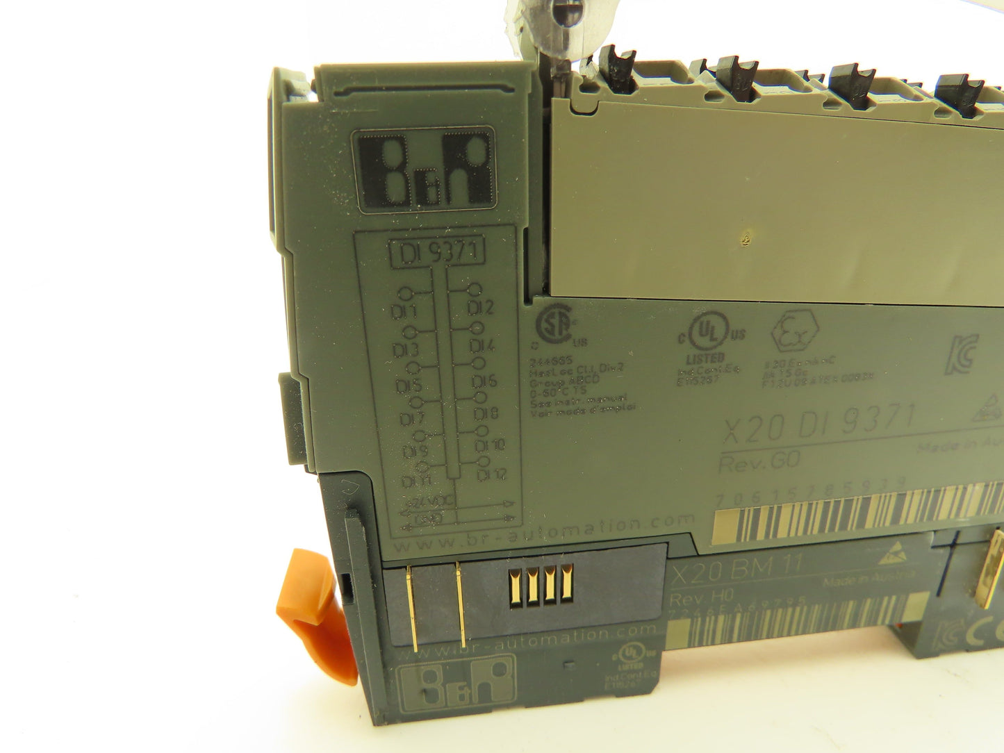 B&R Automation X20 DI 9371 Digital Input Module 12 Digital Inputs Sink Lot of 3