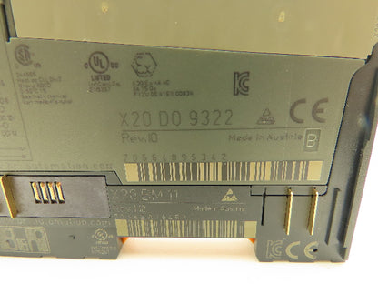 B&R Automation X20 DO 9322 Digital Output Module 12 Digital Outputs