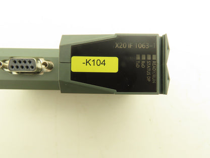 B&R Automation X20 IF 1063-1 PROFIBUS DP V1 Slave Interface Module